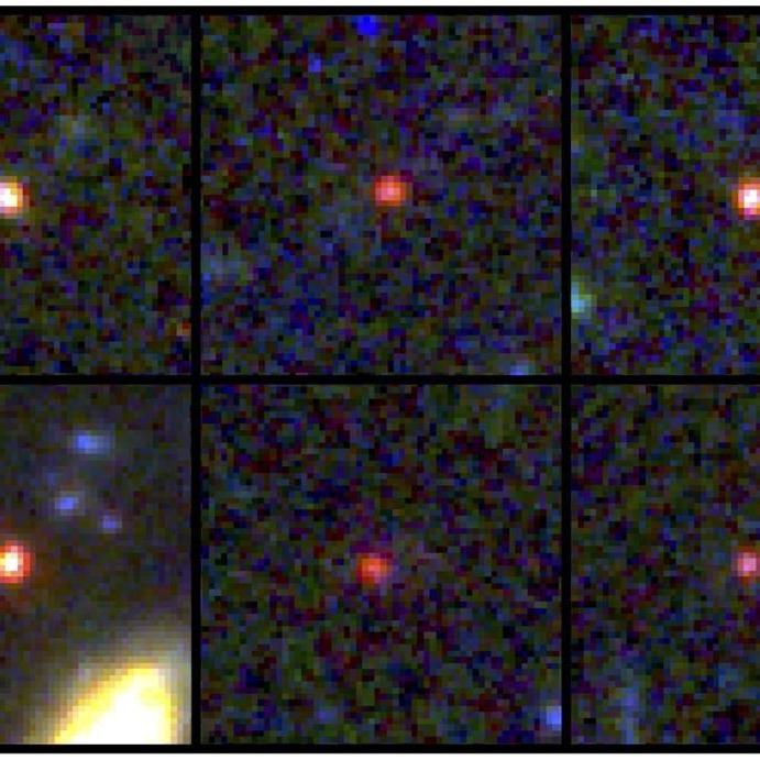 Space telescope uncovers massive galaxies near cosmic dawn